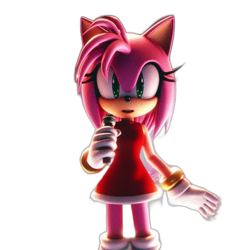 dress, staff, animal, hair, 3d render, concept art, cartoon, pixel art transparent PNG cut-out