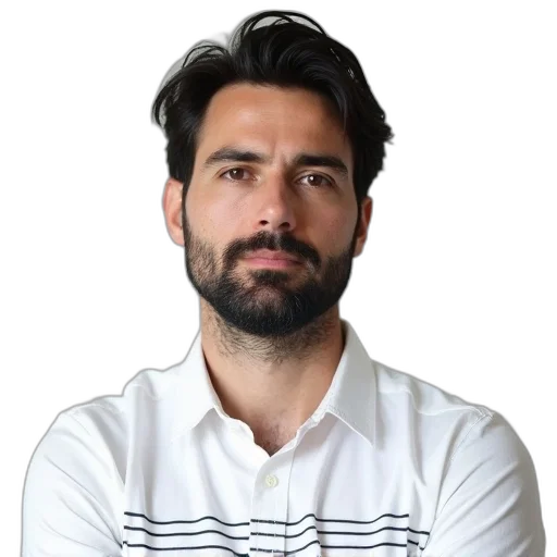 staff, face, jacket, hair, 3d render, photorealistic, cartoon, man transparent PNG cut-out