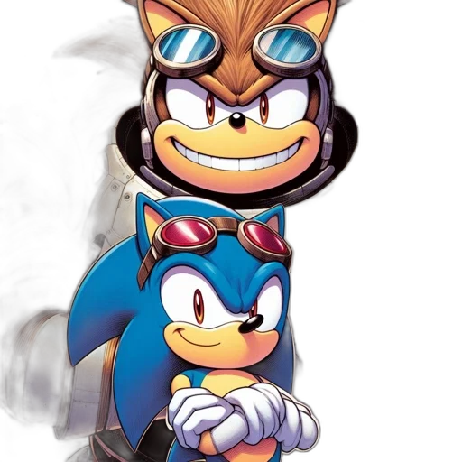 mask, concept art, comic book art, pixel art, cartoon, blue, sonic, hedgehog transparent PNG cut-out