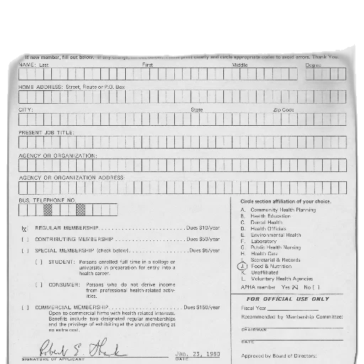 staff, membership, form, american, public, health, association, fields transparent PNG cut-out