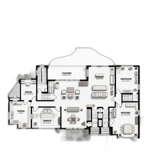 building, 3d render, concept art, photorealistic transparent PNG cut-out