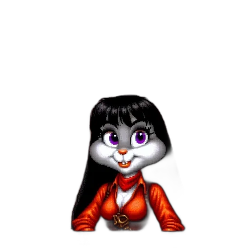 staff, animal, mask, face, cartoon, 3d render, pixel art, concept art transparent PNG cut-out