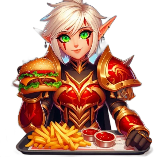 food, dragon, weapon, robot, pixel art, fantasy art, concept art, anime transparent PNG cut-out
