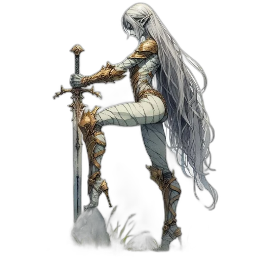 sword, staff, weapon, dragon, fantasy art, concept art, watercolor, pixel art transparent PNG cut-out