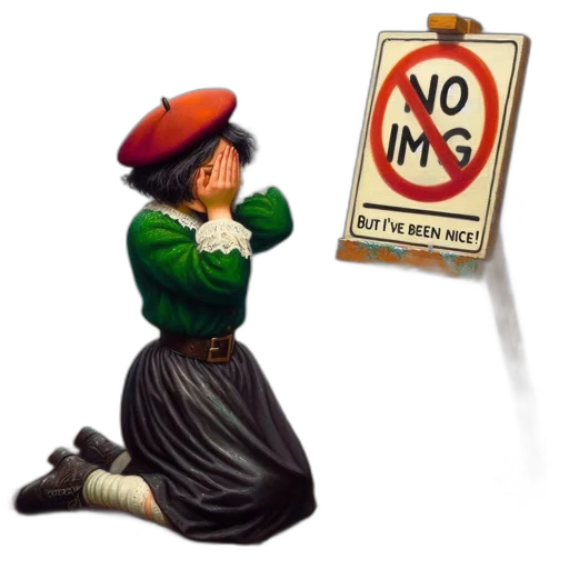 concept art, vintage, european, town, scene, young, woman, img transparent PNG cut-out