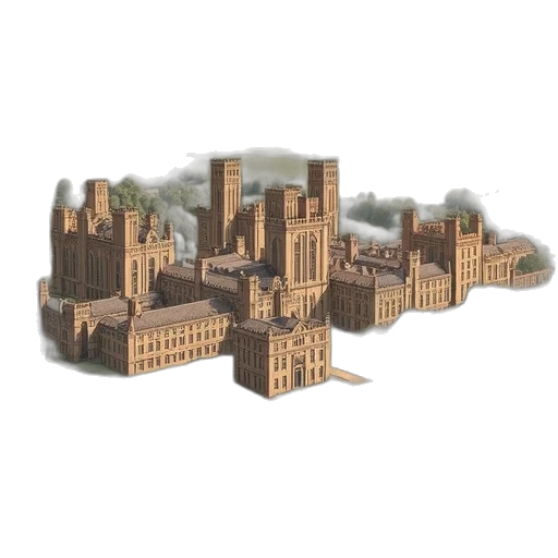building, 3d render, concept art, photorealistic, pixel art, fog, city street, map transparent PNG cut-out