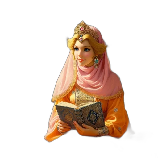 crown, jewelry, face, staff, fantasy art, 3d render, concept art, pixel art transparent PNG cut-out