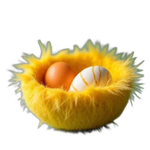 food, crown, mask, creature, 3d render, photorealistic, concept art, fluffy transparent PNG cut-out