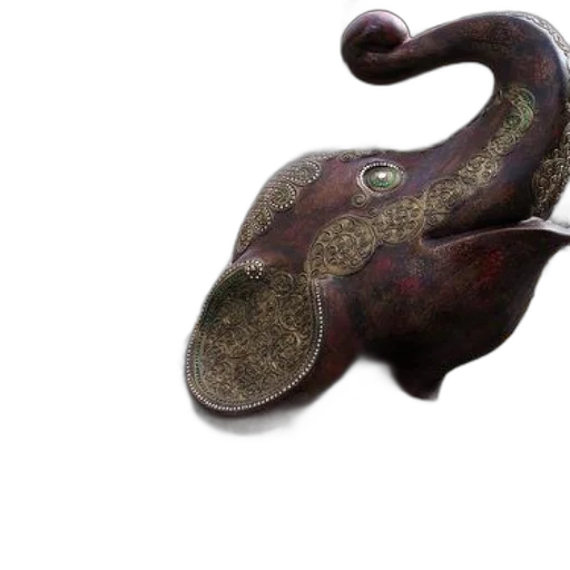 mask, dragon, creature, animal, 3d render, photorealistic, concept art, fantasy art transparent PNG cut-out
