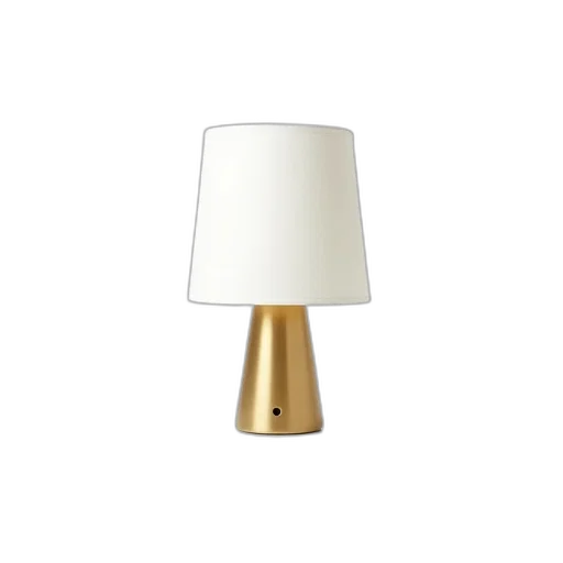 furniture, crown, 3d render, golden, modern, lamp, white, shade transparent PNG cut-out