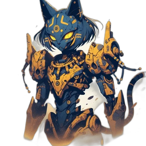 mask, staff, animal, weapon, concept art, fantasy art, pixel art, anime transparent PNG cut-out