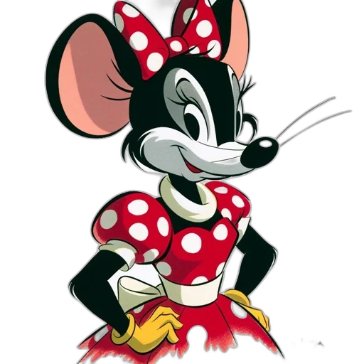 staff, animal, dress, cartoon, concept art, 3d render, photorealistic, mouse transparent PNG cut-out