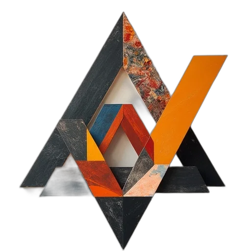 jewelry, 3d render, concept art, colorful, geometry, 2nd transparent PNG cut-out