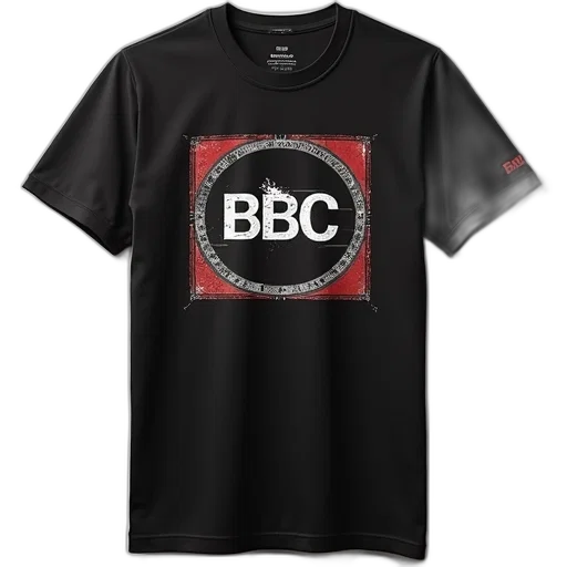 bbc, has, logo, slim, fit, shirt transparent PNG cut-out
