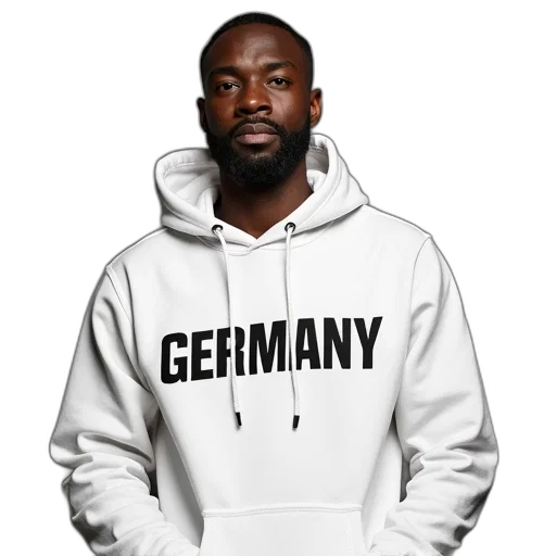 jacket, face, photorealistic, cartoon, man, wearing, white, hoodie transparent PNG cut-out