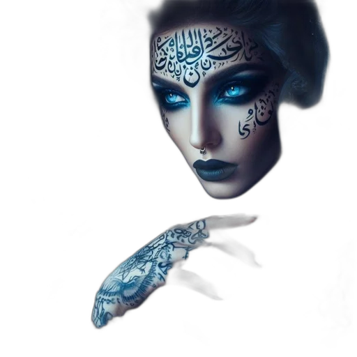 mask, jewelry, face, crown, fantasy art, concept art, photorealistic, pixel art transparent PNG cut-out
