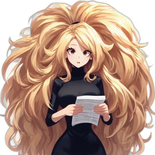 hair, dress, staff, mask, anime, cartoon, pixel art, concept art transparent PNG cut-out