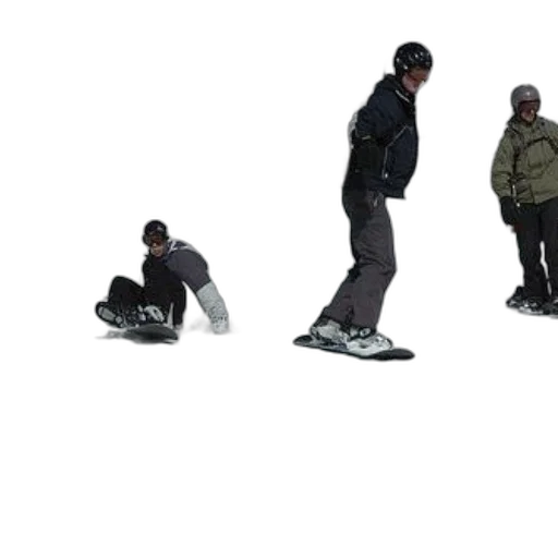 shoes, staff, jacket, concept art, 3d render, snow, three, snowboarders transparent PNG cut-out
