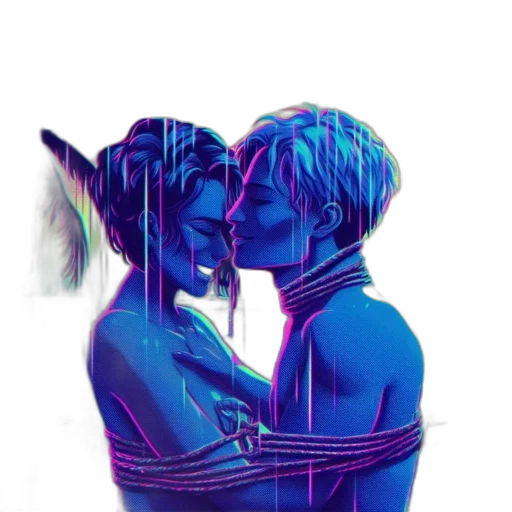 mask, cyberpunk, concept art, fantasy art, watercolor, neon lights, underwater, outer space transparent PNG cut-out