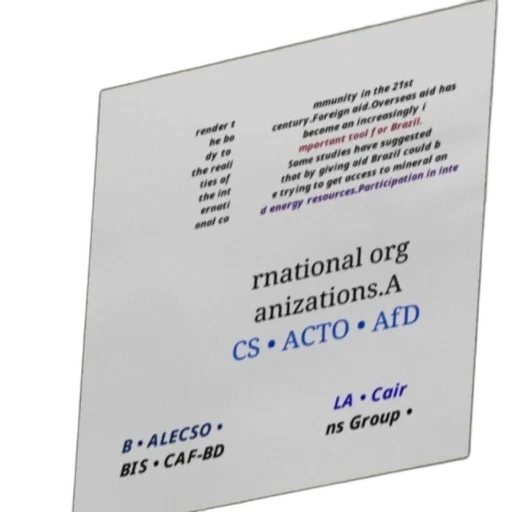 image, contains, list, abbreviations, related, international, organizations, such transparent PNG cut-out