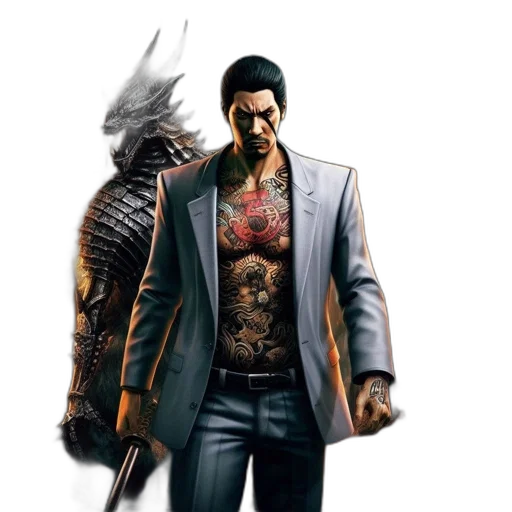 jacket, concept art, comic book art, pixel art, cyberpunk, bustling, asian, city transparent PNG cut-out