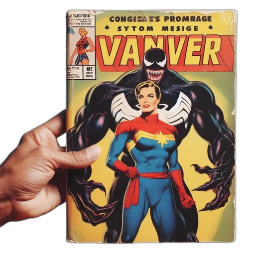 hair, comic book art, comic, book, cover, vanver, featuring, woman transparent PNG cut-out