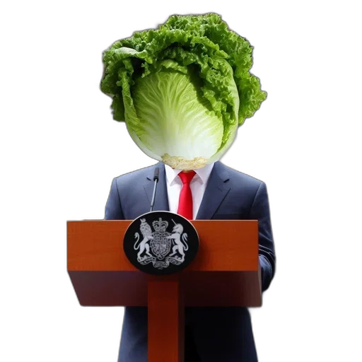 food, crown, face, creature, photorealistic, concept art, individual, lettuce transparent PNG cut-out