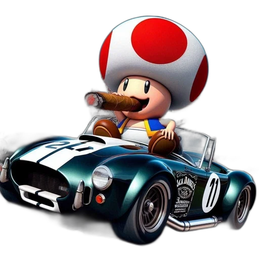 car, hat, 3d render, concept art, pixel art, photorealistic, image, features transparent PNG cut-out