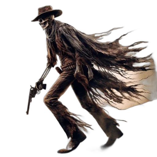 staff, hat, hair, mask, concept art, comic book art, fantasy art, 3d render transparent PNG cut-out