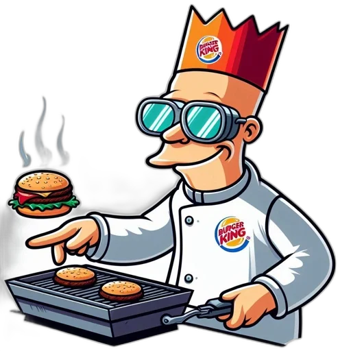 food, staff, crown, hat, pixel art, concept art, cartoon, 3d render transparent PNG cut-out