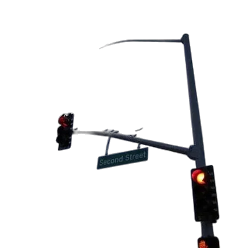 staff, car, hat, robot, 3d render, photorealistic, concept art, city street transparent PNG cut-out