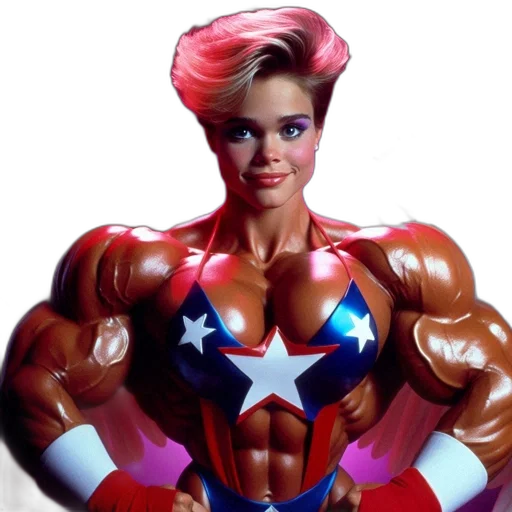 comic book art, photorealistic, concept art, 3d render, angelic, woman, vibrant, hair transparent PNG cut-out