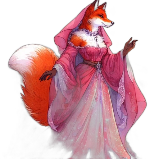 dress, crown, concept art, fantasy art, watercolor, pixel art, red, colorful transparent PNG cut-out