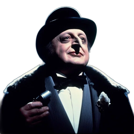 face, staff, hat, elegantly, dressed, man, dimly, lit transparent PNG cut-out