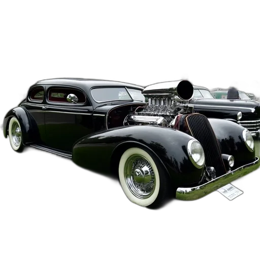 car, photorealistic, 3d render, concept art, classic, shiny, chrome, body transparent PNG cut-out
