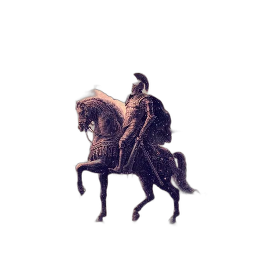 hat, crown, sword, dragon, pixel art, fantasy art, concept art, photorealistic transparent PNG cut-out