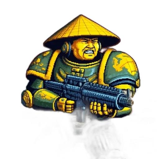 weapon, staff, mask, concept art, fantasy art, pixel art, photorealistic, asian transparent PNG cut-out