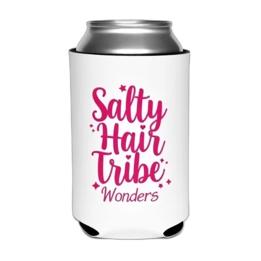 vaporwave, white, pink, koozie, phrase, salty, hair, tribe transparent PNG cut-out