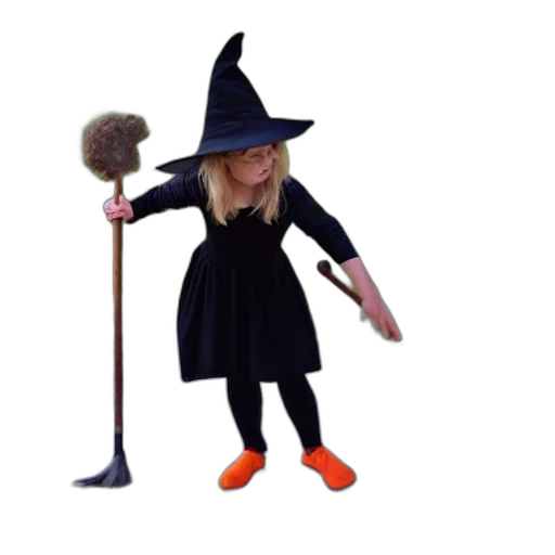 staff, hat, creature, weapon, concept art, 3d render, dark, witch transparent PNG cut-out