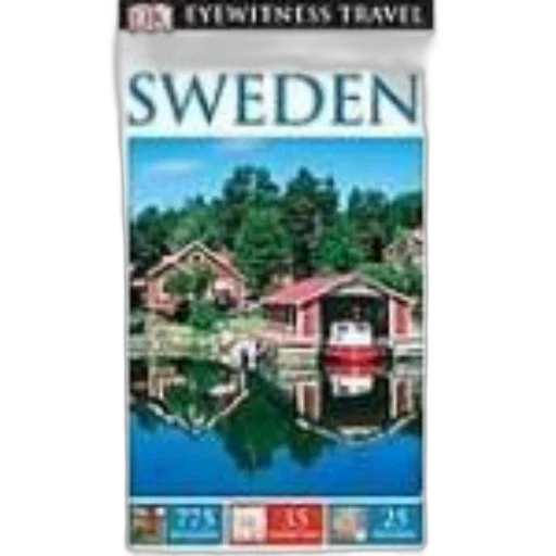 cover, eyewitness, travel, sweden, features, picturesque, scene, red transparent PNG cut-out