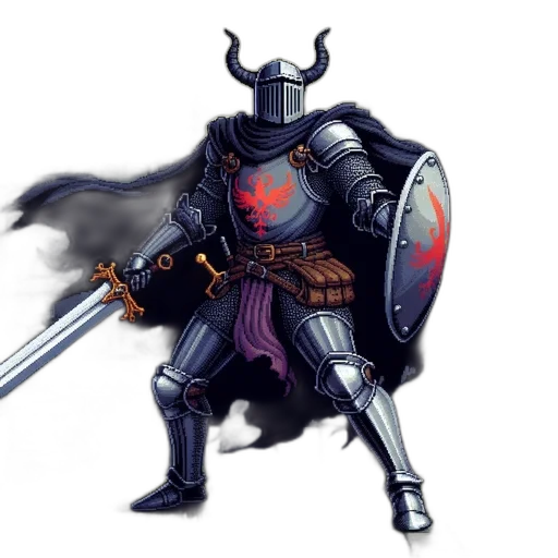 sword, weapon, dragon, staff, concept art, fantasy art, pixel art, comic book art transparent PNG cut-out