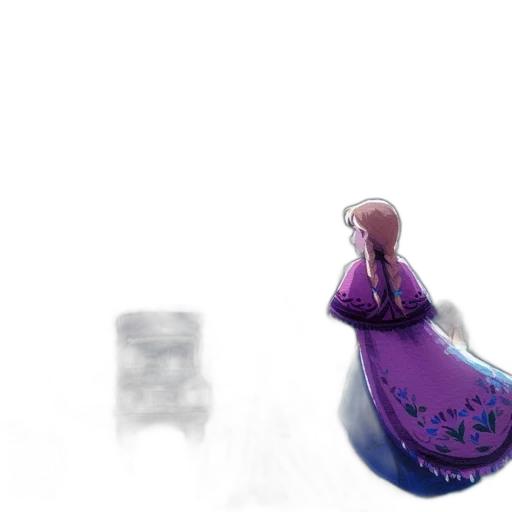 dress, robot, crown, bottle, concept art, 3d render, watercolor, fantasy art transparent PNG cut-out