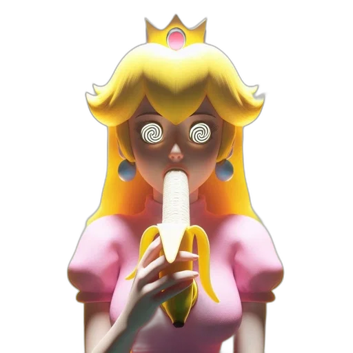 crown, dress, mask, face, concept art, 3d render, pixel art, vaporwave transparent PNG cut-out