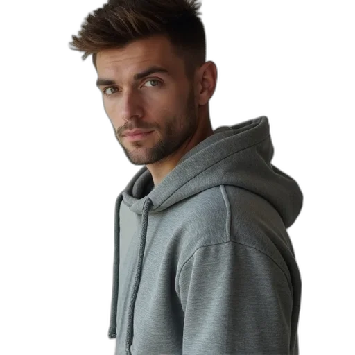 jacket, face, staff, animal, photorealistic, 3d render, cartoon, concept art transparent PNG cut-out