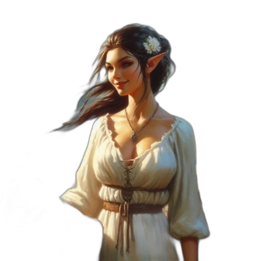 staff, dress, face, dragon, fantasy art, concept art, photorealistic, 3d render transparent PNG cut-out