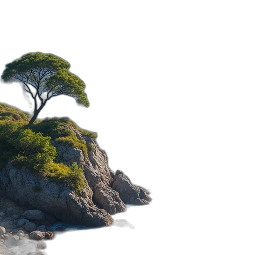 tree, hair, umbrella, dragon transparent PNG cut-out