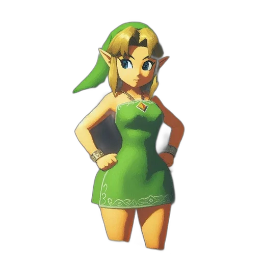 dress, weapon, staff, face, pixel art, 3d render, concept art, fantasy art transparent PNG cut-out