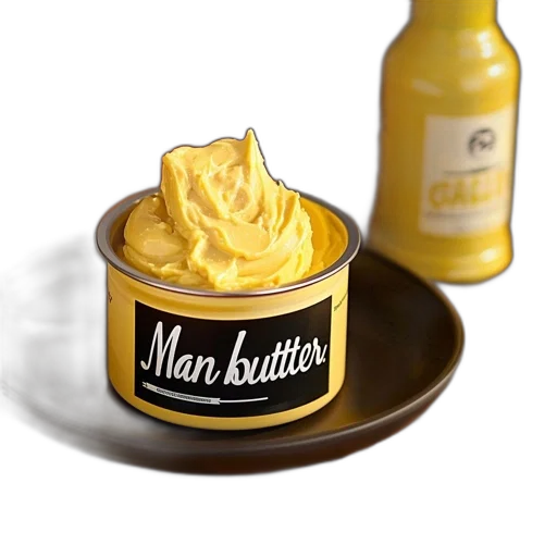bottle, food, crown, photorealistic, 3d render, golden, yellow, container transparent PNG cut-out