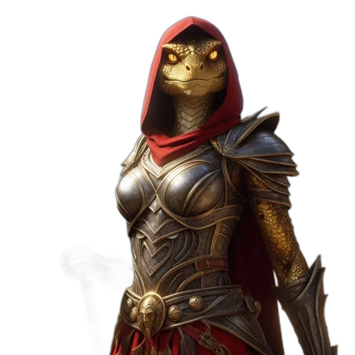 mask, dragon, sword, concept art, fantasy art, 3d render, pixel art, red transparent PNG cut-out