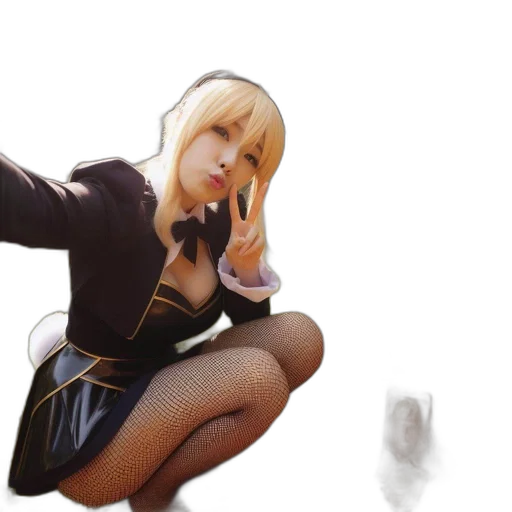 dress, weapon, robot, staff, concept art, 3d render, anime, photorealistic transparent PNG cut-out